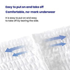 Hexibao Underwear Style Adult Diapers, Size: Thickened L 11pcs - British D'sire