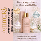 High Strength Retinol 3.5% Serum, Face Lift Cell Renew Retinol Serum, Age Perfect Anti - Oxidant Anti Aging Face Serum - Unisex Skin Care Acne Formula - 30ml - Anti Ageing Serum - British D'sire