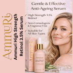 High Strength Retinol 3.5% Serum, Face Lift Cell Renew Retinol Serum, Age Perfect Anti - Oxidant Anti Aging Face Serum - Unisex Skin Care Acne Formula - 30ml - Anti Ageing Serum - British D'sire