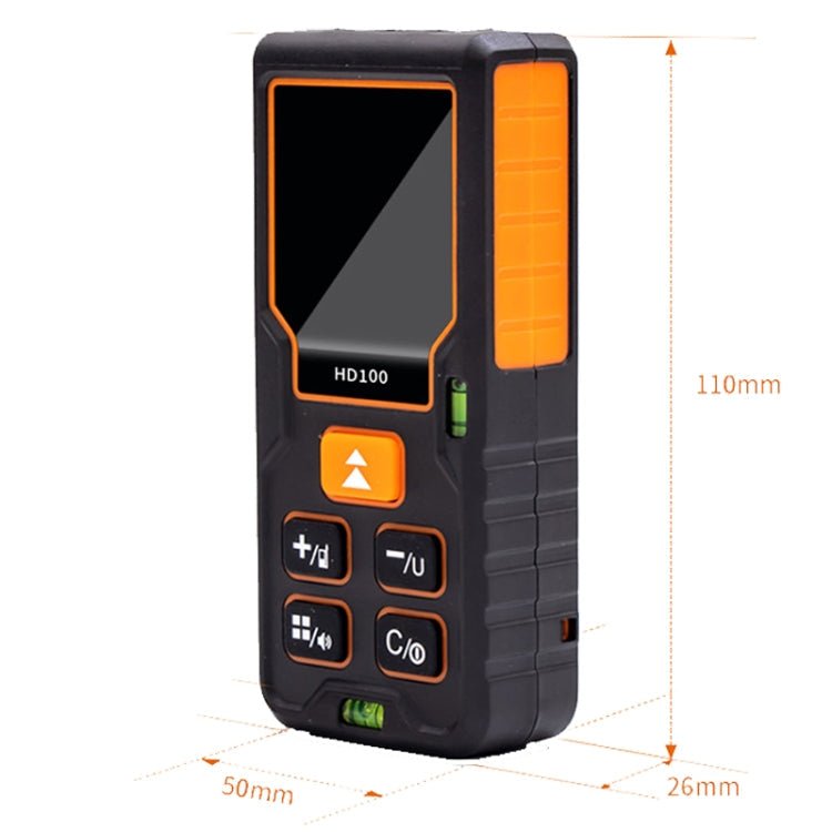 HILDA HD80 High Accuracy Laser Rangefinder Laser Electronics Ruler - British D'sire