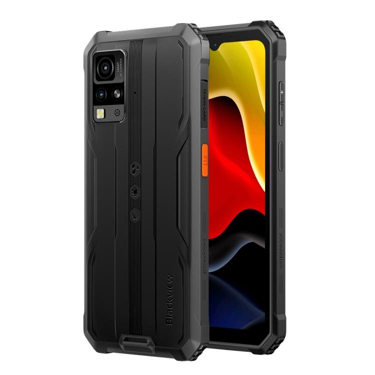 [HK Warehouse] Blackview BV4800 SE Rugged Phone, 4GB+64GB, 6.56 inch Android 15 UMS9320E T615 Octa Core, Network: 4G, OTG, NFC (Black) - British D'sire
