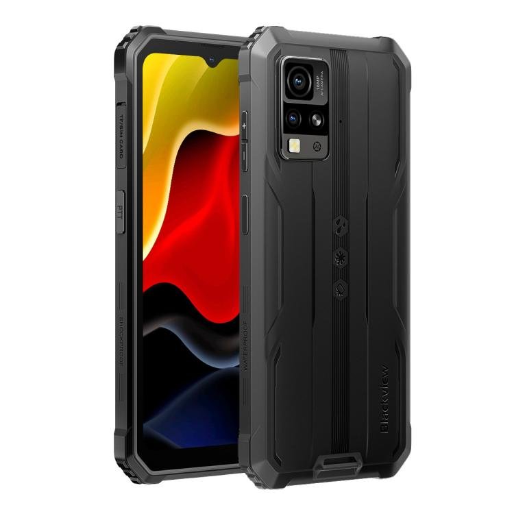 [HK Warehouse] Blackview BV4800 SE Rugged Phone, 4GB+64GB, 6.56 inch Android 15 UMS9320E T615 Octa Core, Network: 4G, OTG, NFC (Black) - British D'sire