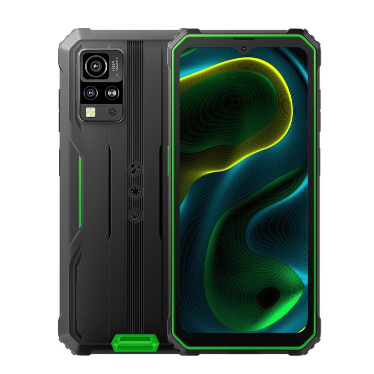 [HK Warehouse] Blackview BV4800 SE Rugged Phone, 4GB+64GB, 6.56 inch Android 15 UMS9320E T615 Octa Core, Network: 4G, OTG, NFC (Green) - British D'sire Main image