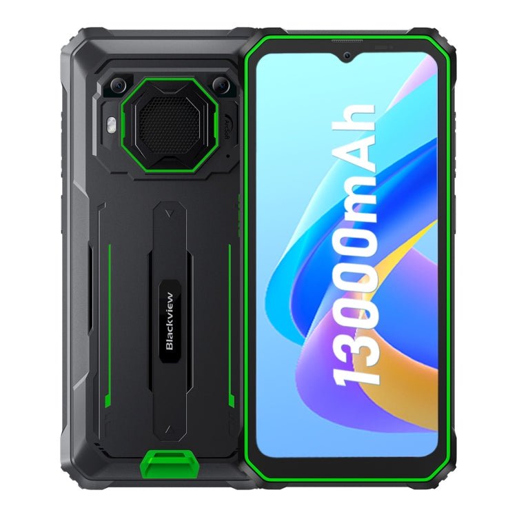 [HK Warehouse] Blackview BV6200 Pro, 6GB+128GB, IP68/IP69K/MIL - STD - 810H, 6.56 inch Android 14 MediaTek Helio P35 Octa Core, Network: 4G, OTG, NFC(Green) - British D'sire Main image
