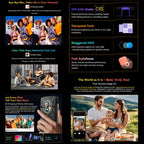 [HK Warehouse] Blackview BV8200 Rugged Phone, 12GB+256GB, 6.5 inch + 1.3 inch Android 14 MediaTekHelio G100 MT8781, Network: 4G, NFC (Green) - British D'sire