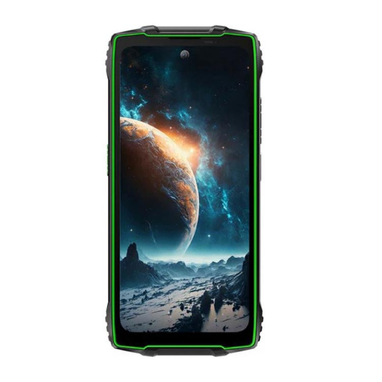 [HK Warehouse] Blackview BV8200 Rugged Phone, 12GB+256GB, 6.5 inch + 1.3 inch Android 14 MediaTekHelio G100 MT8781, Network: 4G, NFC (Green) - British D'sire