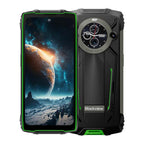 [HK Warehouse] Blackview BV8200 Rugged Phone, 12GB+256GB, 6.5 inch + 1.3 inch Android 14 MediaTekHelio G100 MT8781, Network: 4G, NFC (Green) - British D'sire