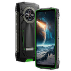 [HK Warehouse] Blackview BV8200 Rugged Phone, 12GB+256GB, 6.5 inch + 1.3 inch Android 14 MediaTekHelio G100 MT8781, Network: 4G, NFC (Green) - British D'sire