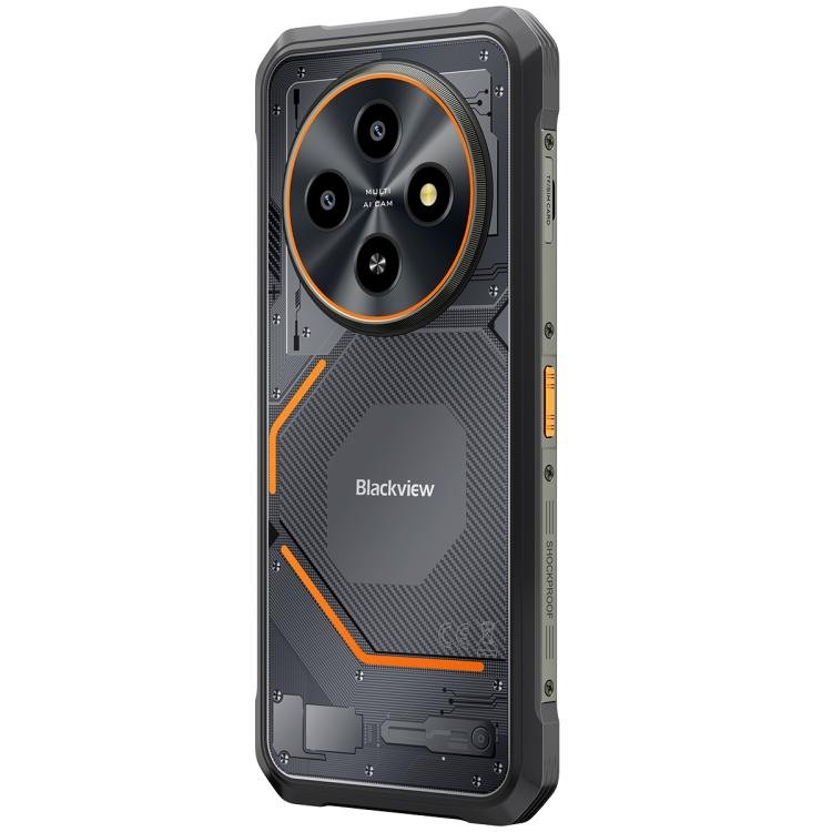 [HK Warehouse] Blackview FORT 2 Rugged Phone, 8GB+128GB, 6.56 inch Android 15 MediaTek MT6769V/CB Helio G81 Octa Core, Network: 4G, OTG, NFC (Black) - British D'sire