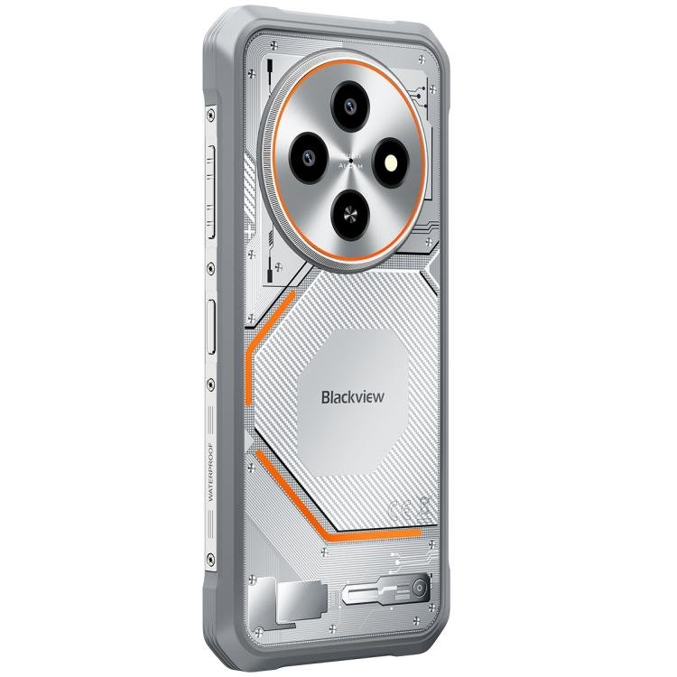 [HK Warehouse] Blackview FORT 2 Rugged Phone, 8GB+128GB, 6.56 inch Android 15 MediaTek MT6769V/CB Helio G81 Octa Core, Network: 4G, OTG, NFC (White) - British D'sire