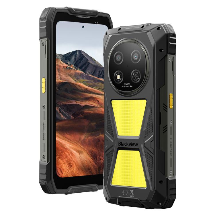 [HK Warehouse] Blackview ROCK 2 Pro Rugged Phone, 8GB+256GB, 6.67 inch Android 16 Unisoc UMS9620 T8100 Octa Core, Network: 5G, OTG, NFC(Black) Secondary image