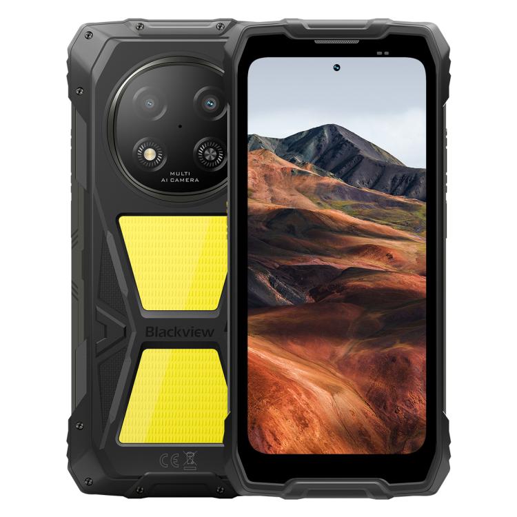 [HK Warehouse] Blackview ROCK 2 Pro Rugged Phone, 8GB+256GB, 6.67 inch Android 16 Unisoc UMS9620 T8100 Octa Core, Network: 5G, OTG, NFC(Black) - British D'sire