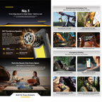 [HK Warehouse] Blackview ROCK 5 Rugged Phone, 12GB+256GB, 6.78 inch Android 16 Helio G100 MT8781 Octa Core, Network: 4G, OTG, NFC (Black) - British D'sire