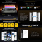 [HK Warehouse] Blackview ROCK 5 Rugged Phone, 6GB+256GB, 6.67 inch Android 16 Helio G100 MT8781 Octa Core, Network: 4G, OTG, NFC (Black) - British D'sire