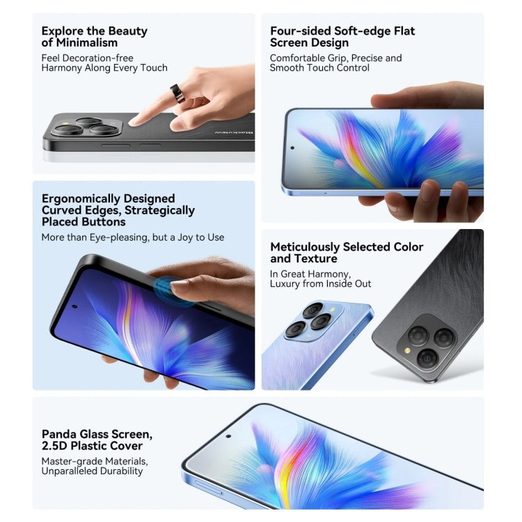 [HK Warehouse] Blackview SHARK 9, 8GB+256GB, 6.67 inch Android 14 Unisoc T820 Octa Core, Network: 5G (Black) - British D'sire