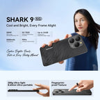 [HK Warehouse] Blackview SHARK 9, 8GB+256GB, 6.67 inch Android 14 Unisoc T820 Octa Core, Network: 5G (Black) - British D'sire