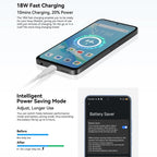 [HK Warehouse] Blackview SHARK 9, 8GB+256GB, 6.67 inch Android 14 Unisoc T820 Octa Core, Network: 5G (Black) - British D'sire