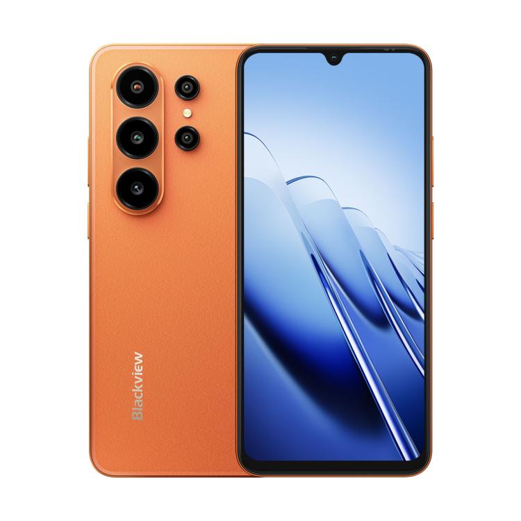 [HK Warehouse] Blackview WAVE 10, 8GB+128GB, 6.88 inch Android 16 Unisoc UMS9230E Octa Core, Network: 4G, OTG (Sunset Orange) - British D'sire Main image