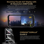[HK Warehouse] HOTWAV Hyper 7 Rugged Phone, 8GB+256GB, 10800mAh, 6.6 inch Android 14 MediaTek Dimensity 7050 5G, Network: 5G, OTG, NFC (Punk Yellow) - British D'sire