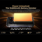 [HK Warehouse] HOTWAV Hyper 7 Rugged Phone, 8GB+256GB, 10800mAh, 6.6 inch Android 14 MediaTek Dimensity 7050 5G, Network: 5G, OTG, NFC (Punk Yellow) - British D'sire