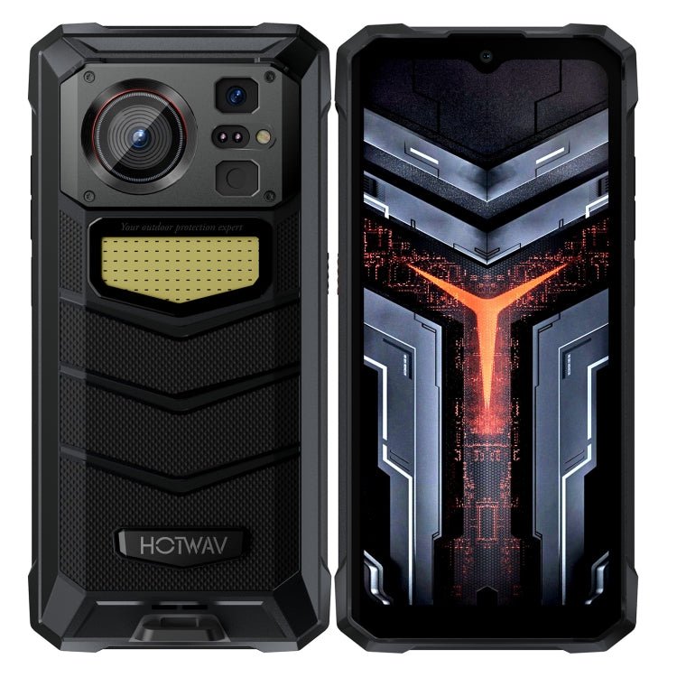 [HK Warehouse] HOTWAV W11 Rugged Phone, 6GB+256GB, Night Vision, 20800mAh, 6.6 inch Android 13 MT8788 Octa Core, Network: 4G, OTG, Recording Call (Cosmic Black) - British D'sire