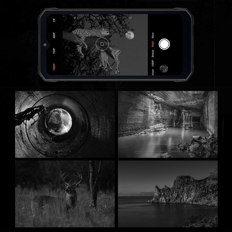 [HK Warehouse] HOTWAV W11 Rugged Phone, 6GB+256GB, Night Vision, 20800mAh, 6.6 inch Android 13 MT8788 Octa Core, Network: 4G, OTG, Recording Call (Cosmic Black) - British D'sire