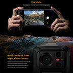 [HK Warehouse] HOTWAV W11 Rugged Phone, 6GB+256GB, Night Vision, 20800mAh, 6.6 inch Android 13 MT8788 Octa Core, Network: 4G, OTG, Recording Call (Cosmic Black) - British D'sire