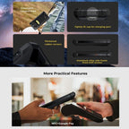 [HK Warehouse] HOTWAV W11 Rugged Phone, 6GB+256GB, Night Vision, 20800mAh, 6.6 inch Android 13 MT8788 Octa Core, Network: 4G, OTG, Recording Call (Cosmic Black) - British D'sire