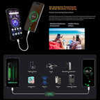 [HK Warehouse] HOTWAV W11 Rugged Phone, 6GB+256GB, Night Vision, 20800mAh, 6.6 inch Android 13 MT8788 Octa Core, Network: 4G, OTG, Recording Call (Cosmic Black) - British D'sire