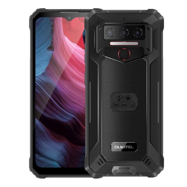 [HK Warehouse] Oukitel WP23 Plus Rugged Phone, 8GB+256GB, 6.52 inch Android 14.0Unisoc T606 Octa - core, NFC, OTG, Network: 4G (Black) - British D'sire