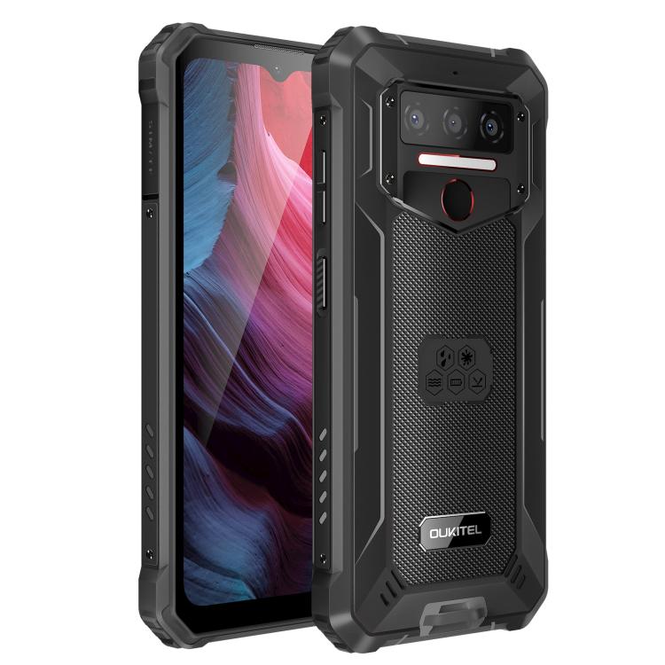 [HK Warehouse] Oukitel WP23 Plus Rugged Phone, 8GB+256GB, 6.52 inch Android 14.0Unisoc T606 Octa - core, NFC, OTG, Network: 4G (Black) - British D'sire