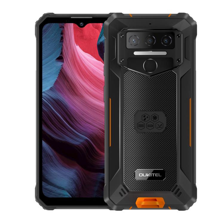 [HK Warehouse] Oukitel WP23 Plus Rugged Phone, 8GB+256GB, 6.52 inch Android 14.0Unisoc T606 Octa - core, NFC, OTG, Network: 4G (Orange) - British D'sire Main image