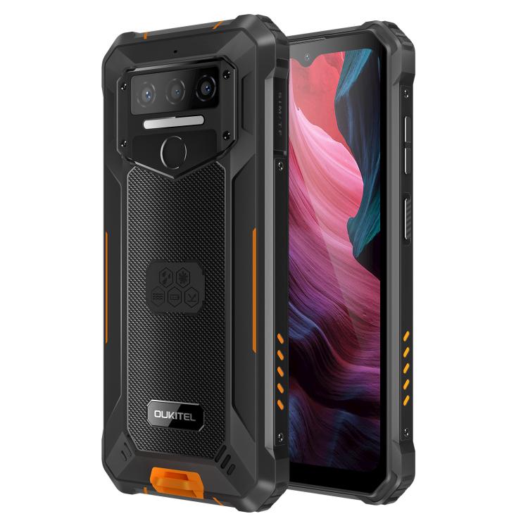 [HK Warehouse] Oukitel WP23 Plus Rugged Phone, 8GB+256GB, 6.52 inch Android 14.0Unisoc T606 Octa - core, NFC, OTG, Network: 4G (Orange) - British D'sire