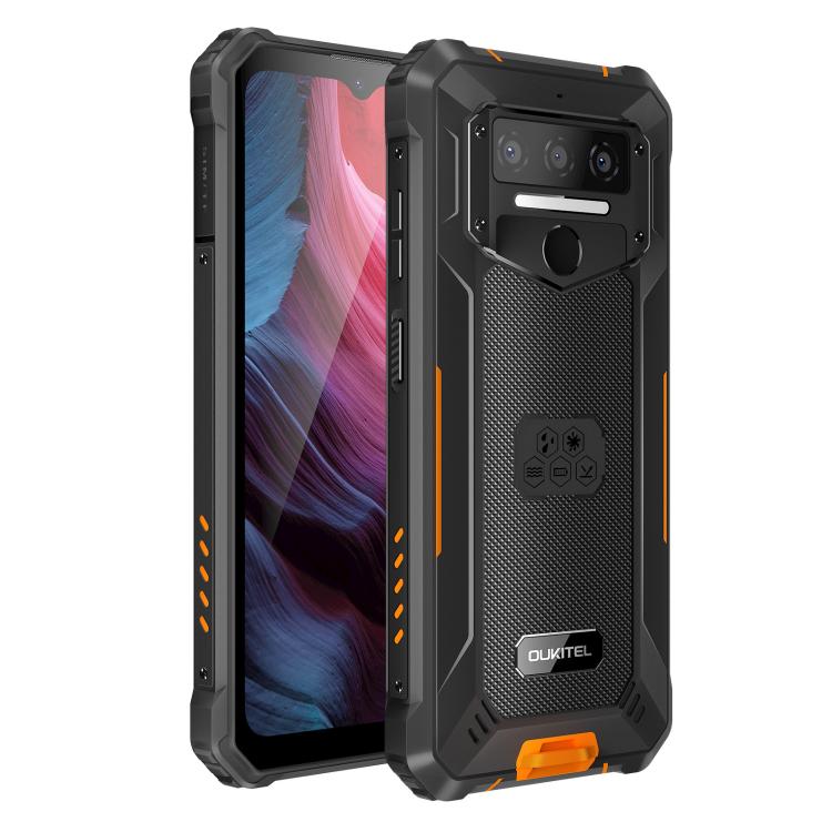 Oukitel WP23 Plus Rugged Phone, 8GB+256GB, 6.52 inch Android 14.0Unisoc T606 Octa-core, NFC, OTG, Network: 4G (Orange) Secondary image