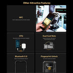 [HK Warehouse] Oukitel WP23 Plus Rugged Phone, 8GB+256GB, 6.52 inch Android 14.0Unisoc T606 Octa - core, NFC, OTG, Network: 4G (Orange) - British D'sire