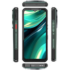 [HK Warehouse] Oukitel WP39 Pro 5G Rugged Phone, 12GB+512GB, Night Vision, Fingerprint Identification, 6.6 inch Android 14 MediaTek Dimensity 6300 Octa Core, NFC, OTG, Network: 5G (Green) - British D'sire