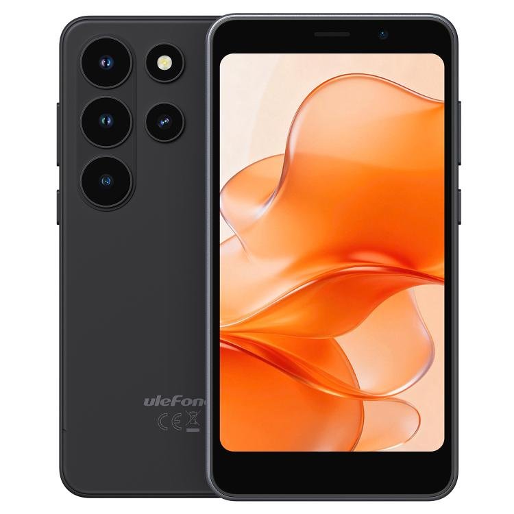 [HK Warehouse] Ulefone Note 22, 3GB+32GB, 5.0 inch Android 16 Go Unisoc T7100 Octa Core, Network: 4G, OTG (Black) - British D'sire