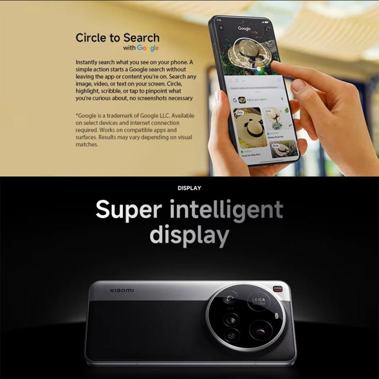 [HK Warehouse] Xiaomi 15 Ultra Global, 16GB+512GB, 3D Ultrasonic Fingerprint, 200MP Camera, 6.73 inch Xiaomi HyperOS 2 Snapdragon 8 Elite Octa Core 3nm, NFC, Network: 5G (Black) - British D'sire