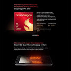[HK Warehouse] Xiaomi 15 Ultra Global, 16GB+512GB, 3D Ultrasonic Fingerprint, 200MP Camera, 6.73 inch Xiaomi HyperOS 2 Snapdragon 8 Elite Octa Core 3nm, NFC, Network: 5G (Black) - British D'sire