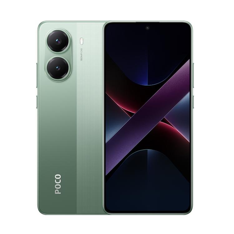 [HK Warehouse] Xiaomi POCO X7 Pro 5G Global, 12GB+256GB, In - screen Fingerprint, 6.67 inch Xiaomi HyperOS 2 MediaTek Dimensity 8400 - Ultra Octa Core, NFC, Network: 5G (Green) - British D'sire