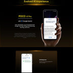 [HK Warehouse] Xiaomi POCO X7 Pro 5G Global, 12GB+256GB, In - screen Fingerprint, 6.67 inch Xiaomi HyperOS 2 MediaTek Dimensity 8400 - Ultra Octa Core, NFC, Network: 5G (Green) - British D'sire