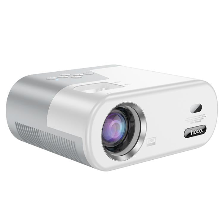 hoco DT2 1280x720P 140ANSI Smart WiFi Bluetooth Projector Android Version, EU Plug(White) - British D'sire Main image