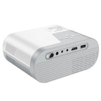 hoco DT2 1280x720P 140ANSI Smart WiFi Bluetooth Projector Android Version, EU Plug(White) - British D'sire