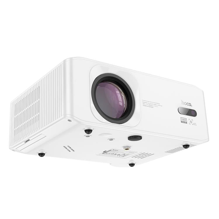hoco DT3 1920x1080P 370ANSI Smart Electric Focus Projector Android Version, EU Plug(White) - British D'sire