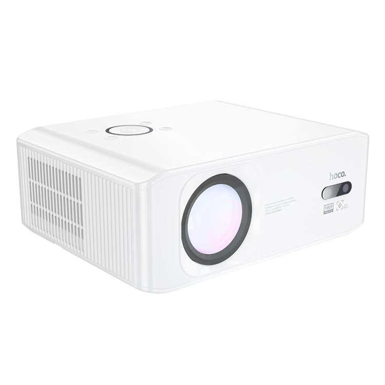 hoco DT3 1920x1080P 370ANSI Smart Electric Focus Projector Android Version, US Plug(White) - British D'sire Main image