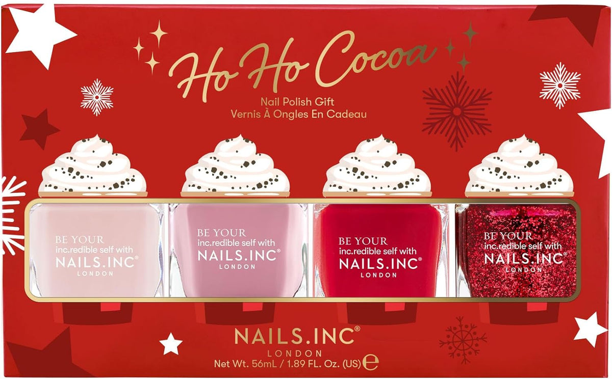 Nails.INC Ho Ho Cocoa Nail Polish Set