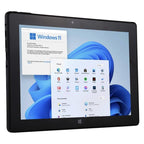 HONGSAMDE 10.1 inch 2 in 1 Tablet PC, 12GB+128GB, Windows 11, Intel Alder Lake N100 Quad Core No Keyboard(US Plug) - British D'sire