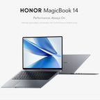 HONOR MagicBook 14 2022 Laptop, 16GB+512GB, 14 inch Windows 11 Home Chinese Version, Intel 12th Gen Core i5 - 12500H RTX2050 Discrete Graphics(Grey) - British D'sire