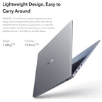 HONOR MagicBook 14 2022 Laptop, 16GB+512GB, 14 inch Windows 11 Home Chinese Version, Intel 12th Gen Core i5 - 12500H RTX2050 Discrete Graphics(Grey) - British D'sire