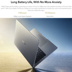 HONOR MagicBook 14 2022 Laptop, 16GB+512GB, 14 inch Windows 11 Home Chinese Version, Intel 12th Gen Core i5 - 12500H RTX2050 Discrete Graphics(Grey) - British D'sire